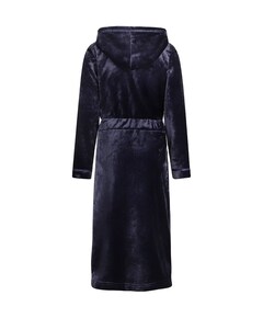 Dames ochtendjas blauw