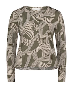 Dames longsleeve groen