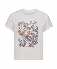 Dames T-shirt ecru
