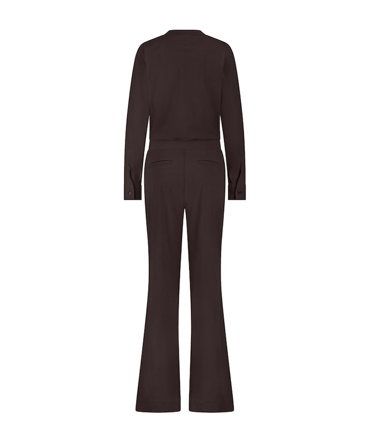 Grazia dames jumpsuit bruin