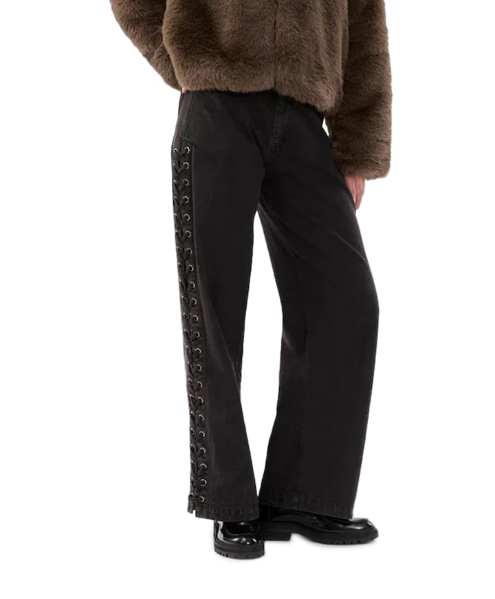 Riyamd dames jeans grijs