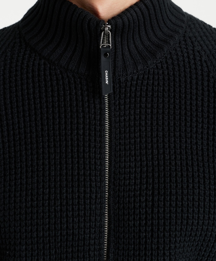 Heren vest zwart