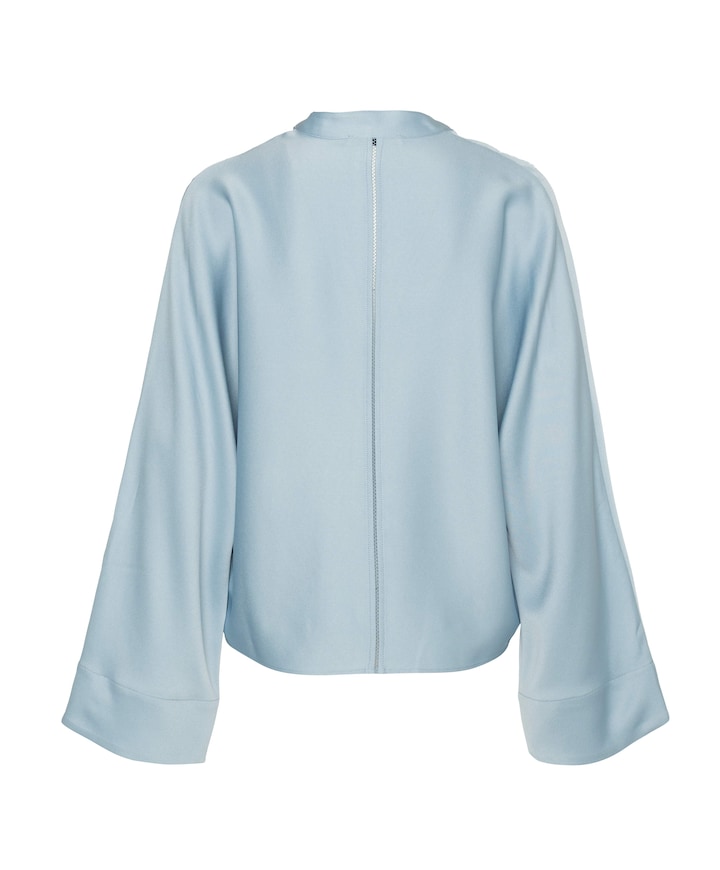Dames blouse blauw