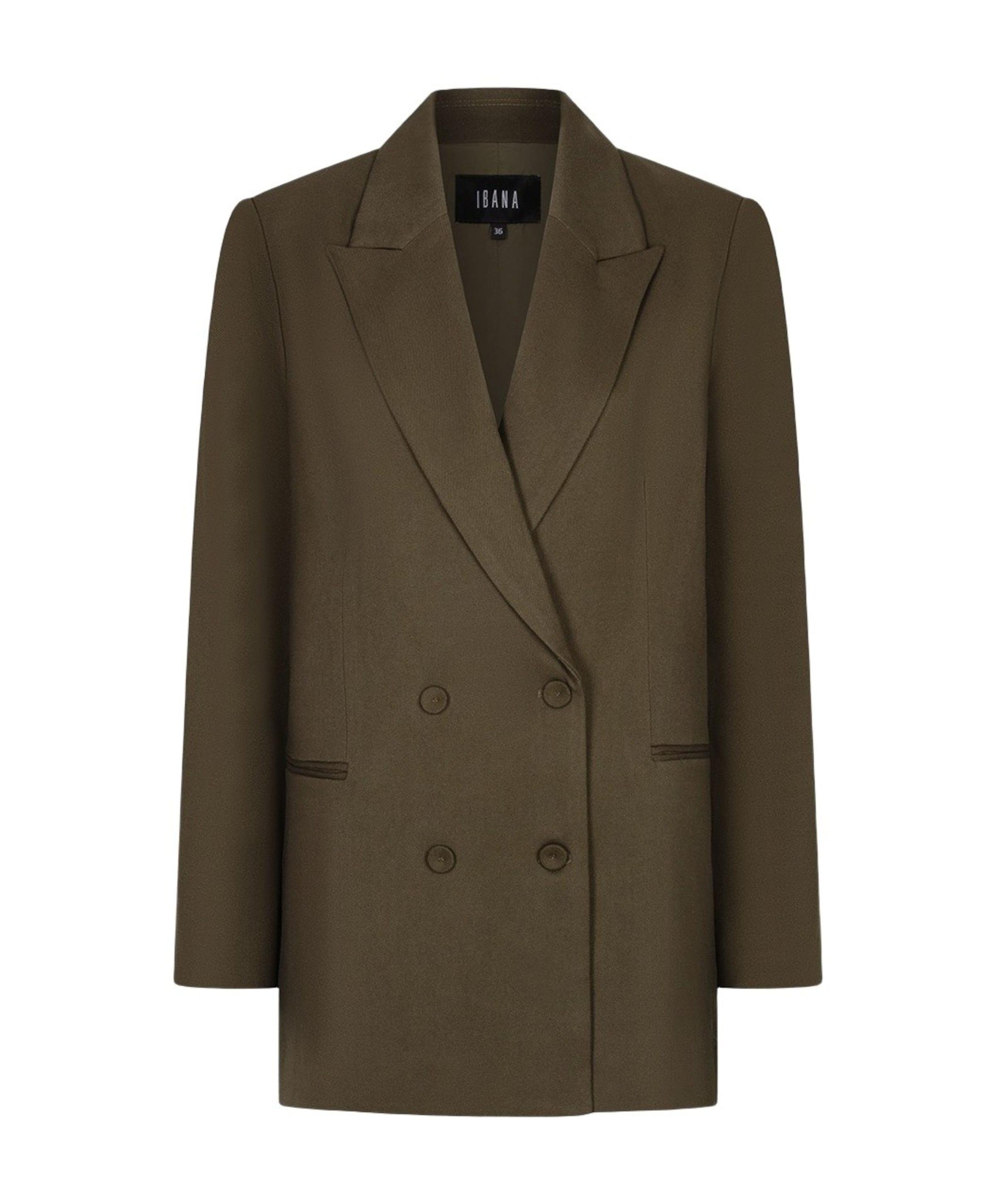 Dames blazer groen