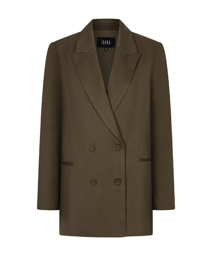 Dames blazer groen