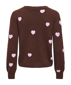 Dames vest bruin