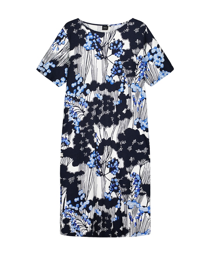 Dames nachthemd blauw