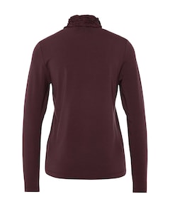 Dames longsleeve bordeaux