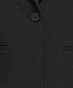 Meisjes blazer zwart