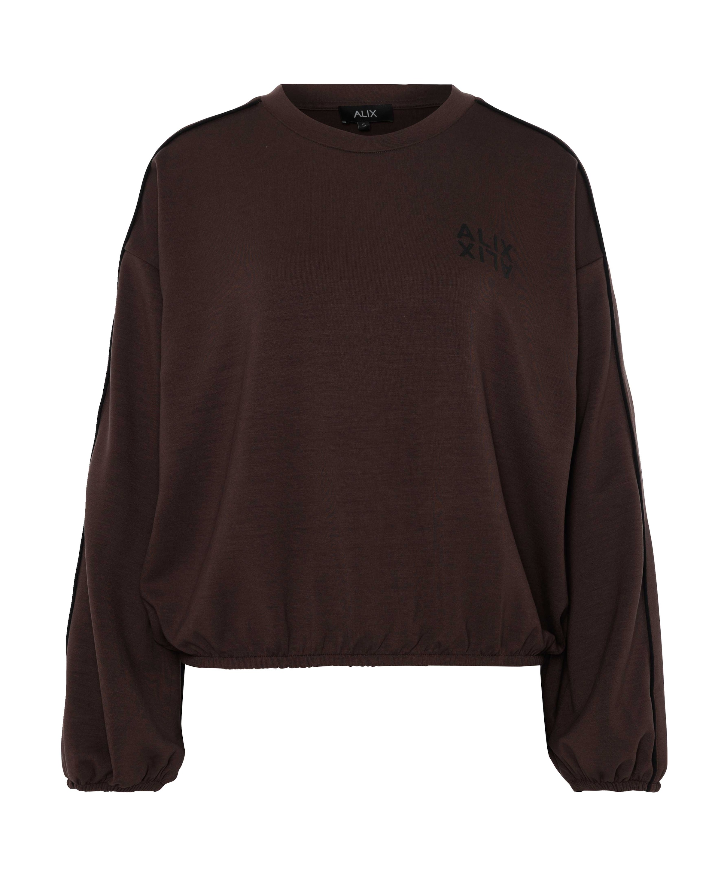 Dames sweater bruin