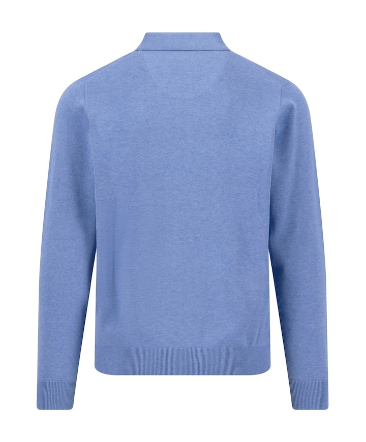 Heren polo blauw