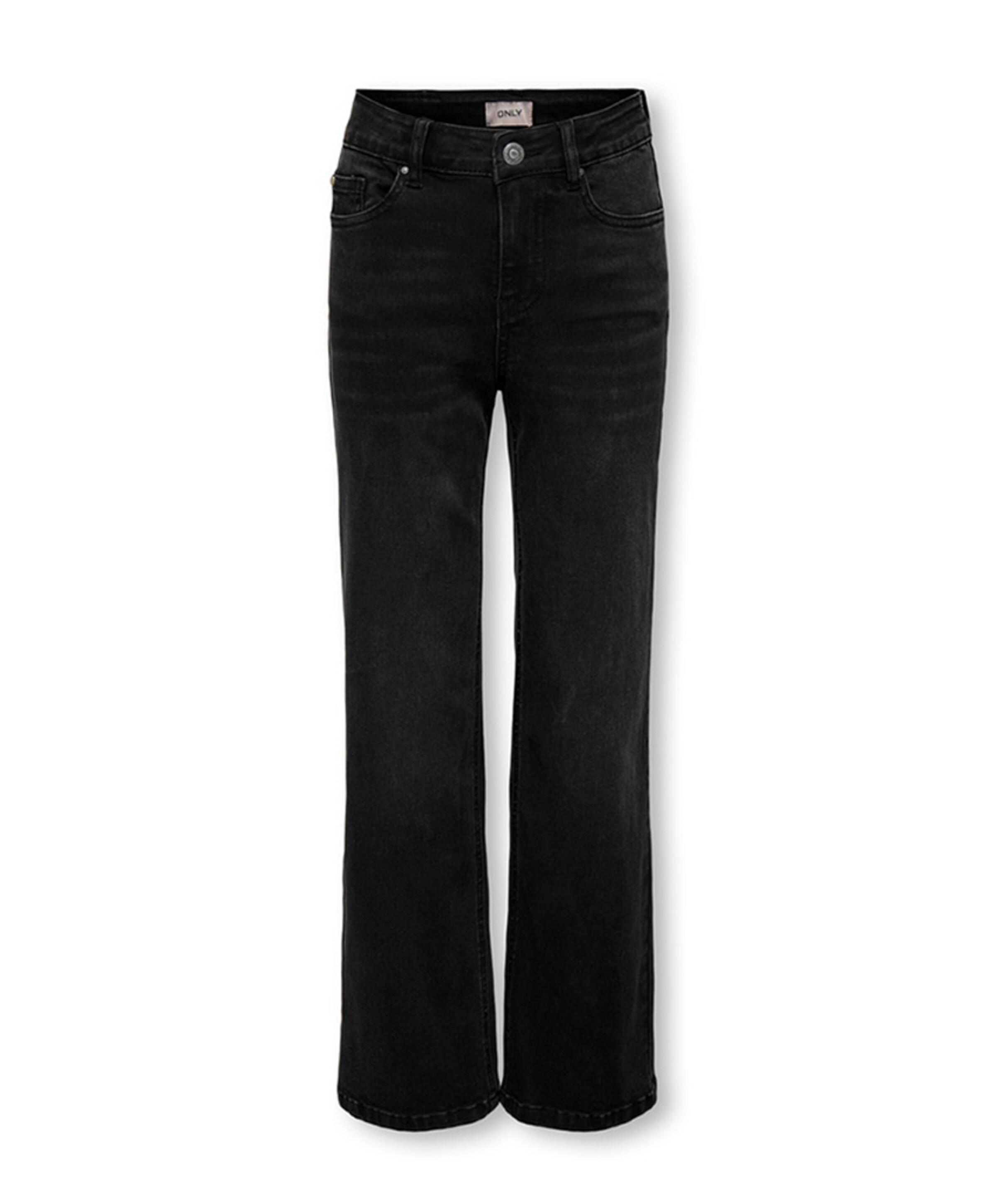 KOGJUICY-WAUW HW WIDE DNM GUA006 NO meisjes jeans zwart