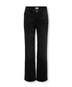 KOGJUICY-WAUW HW WIDE DNM GUA006 NO meisjes jeans zwart