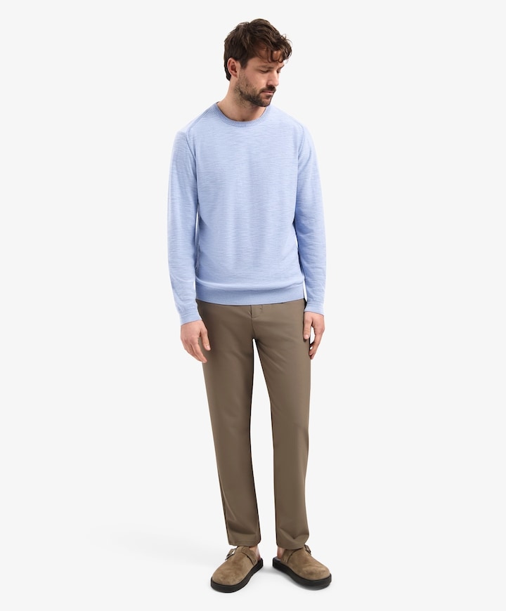 Heren trui blauw