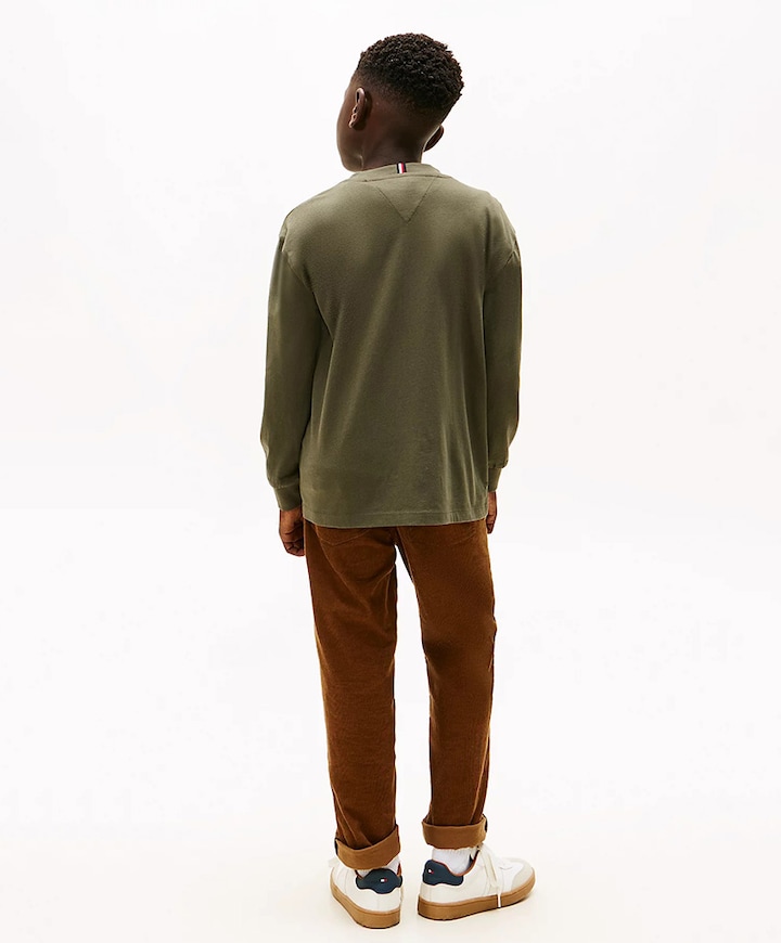 Jongens longsleeve groen