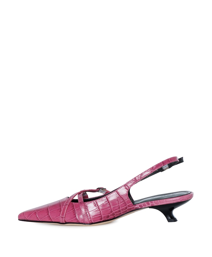 Dumb Love dames slingbacks roze