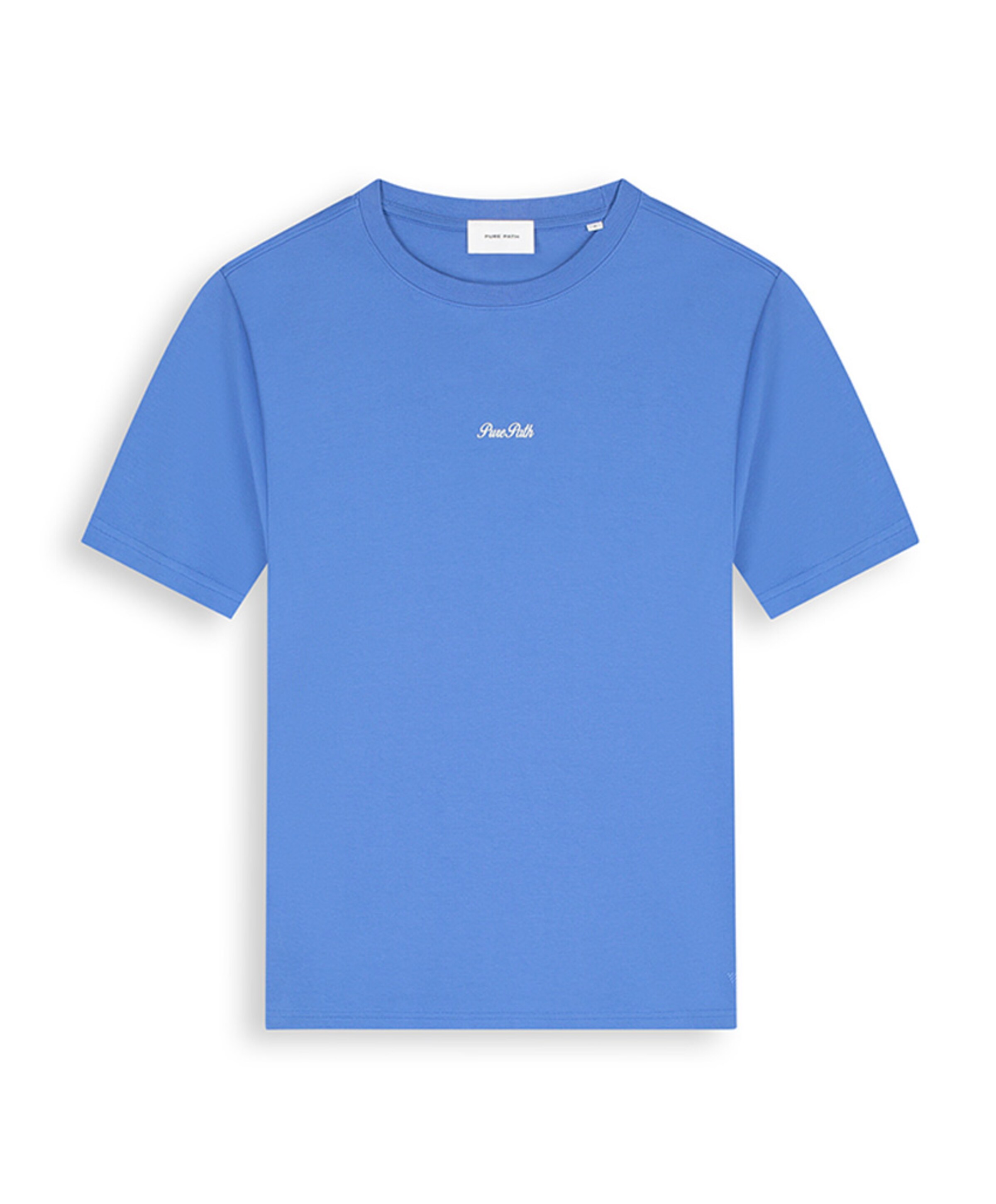 Heren T-shirt blauw