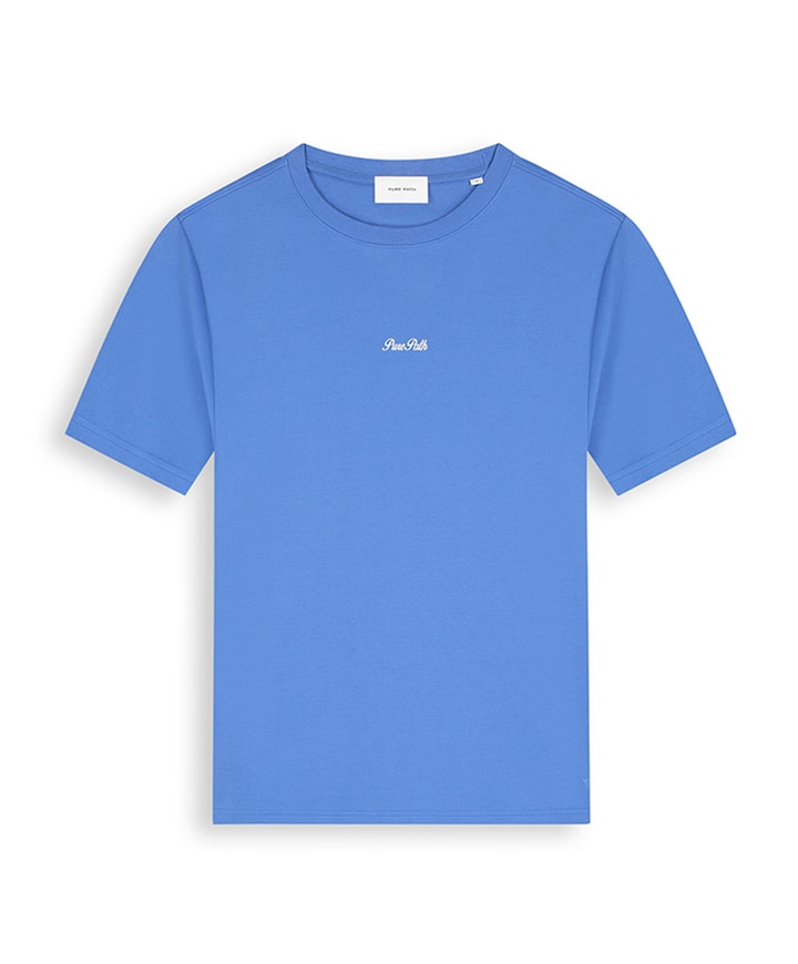 Heren T-shirt blauw