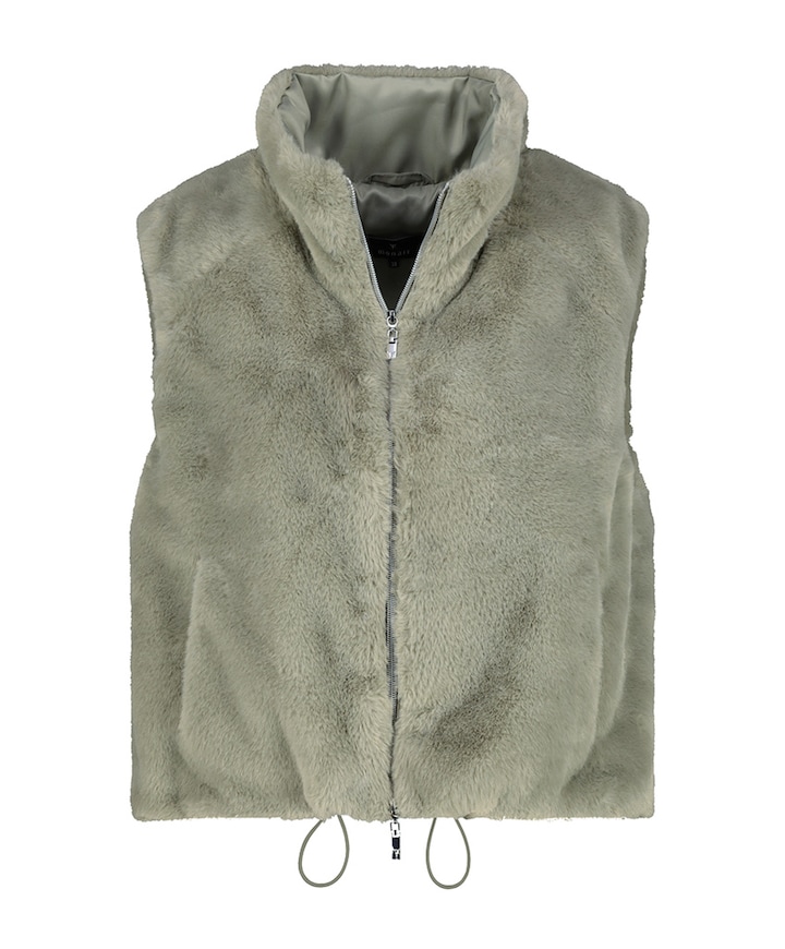 Dames bodywarmer groen