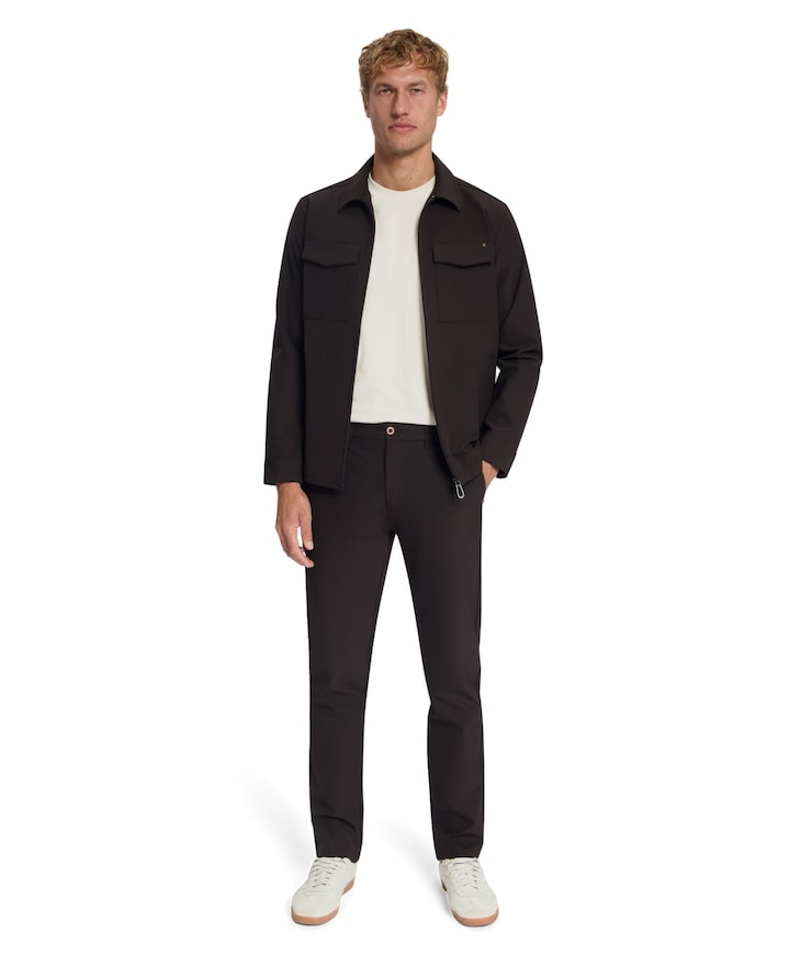 Pants Chino 4-Way Stretch Sedoc Rel heren broek bruin