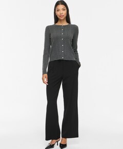 Dames vest grijs