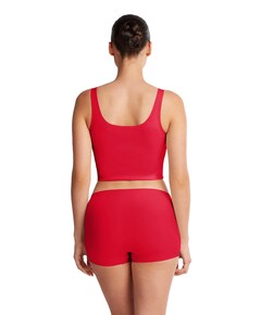 Dames short rood