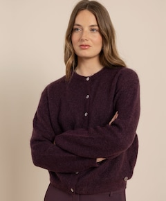 Dames vest bordeaux