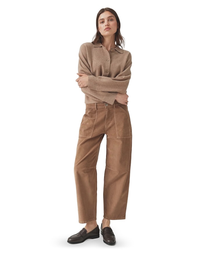 Lissie boldi dames broek beige