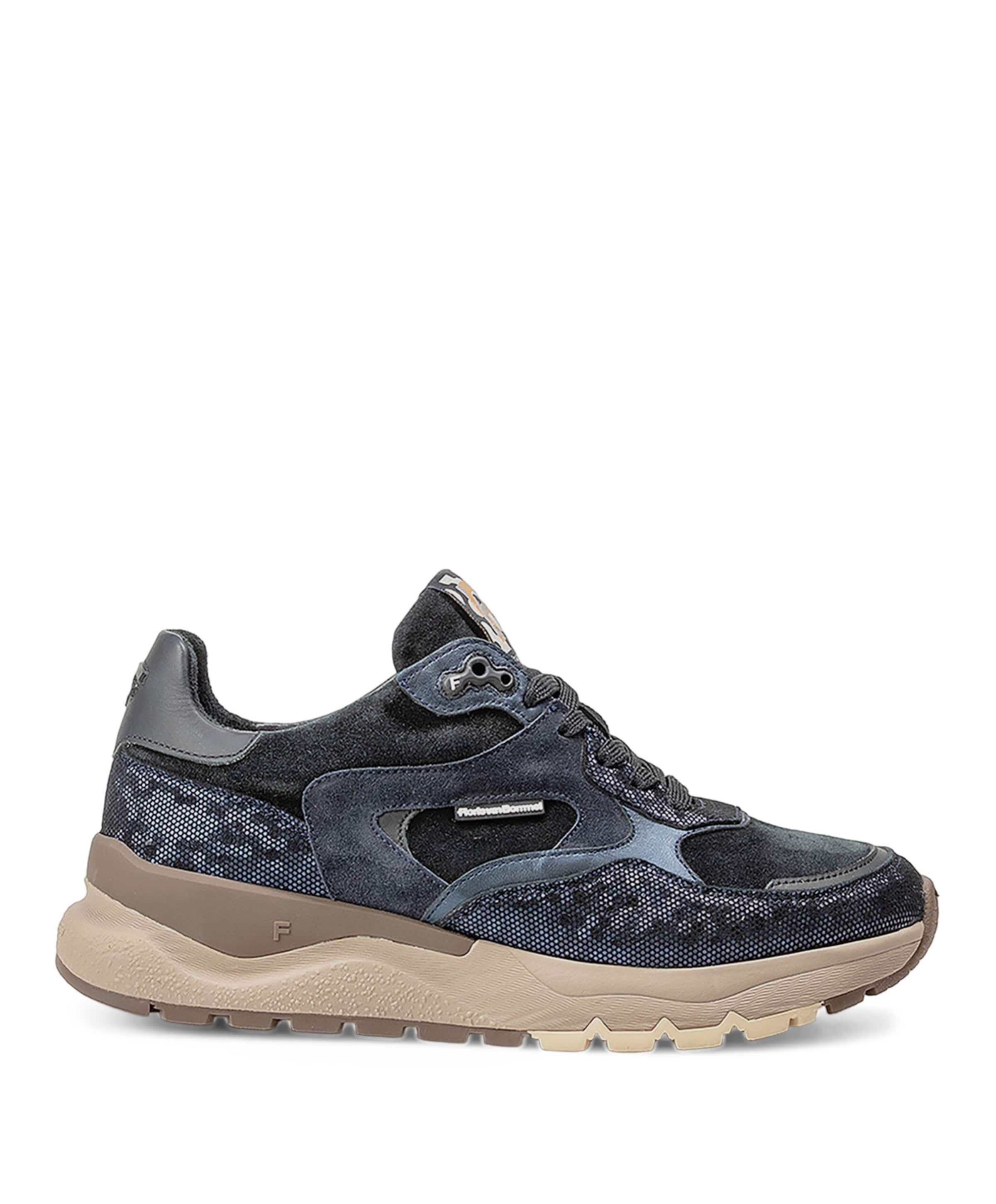 dames sneakers blauw