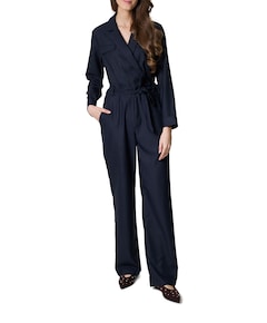 Dames jumpsuit blauw