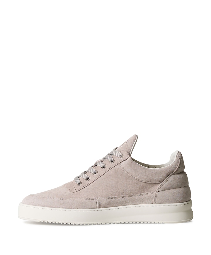 Low Top Suede heren sneakers grijs