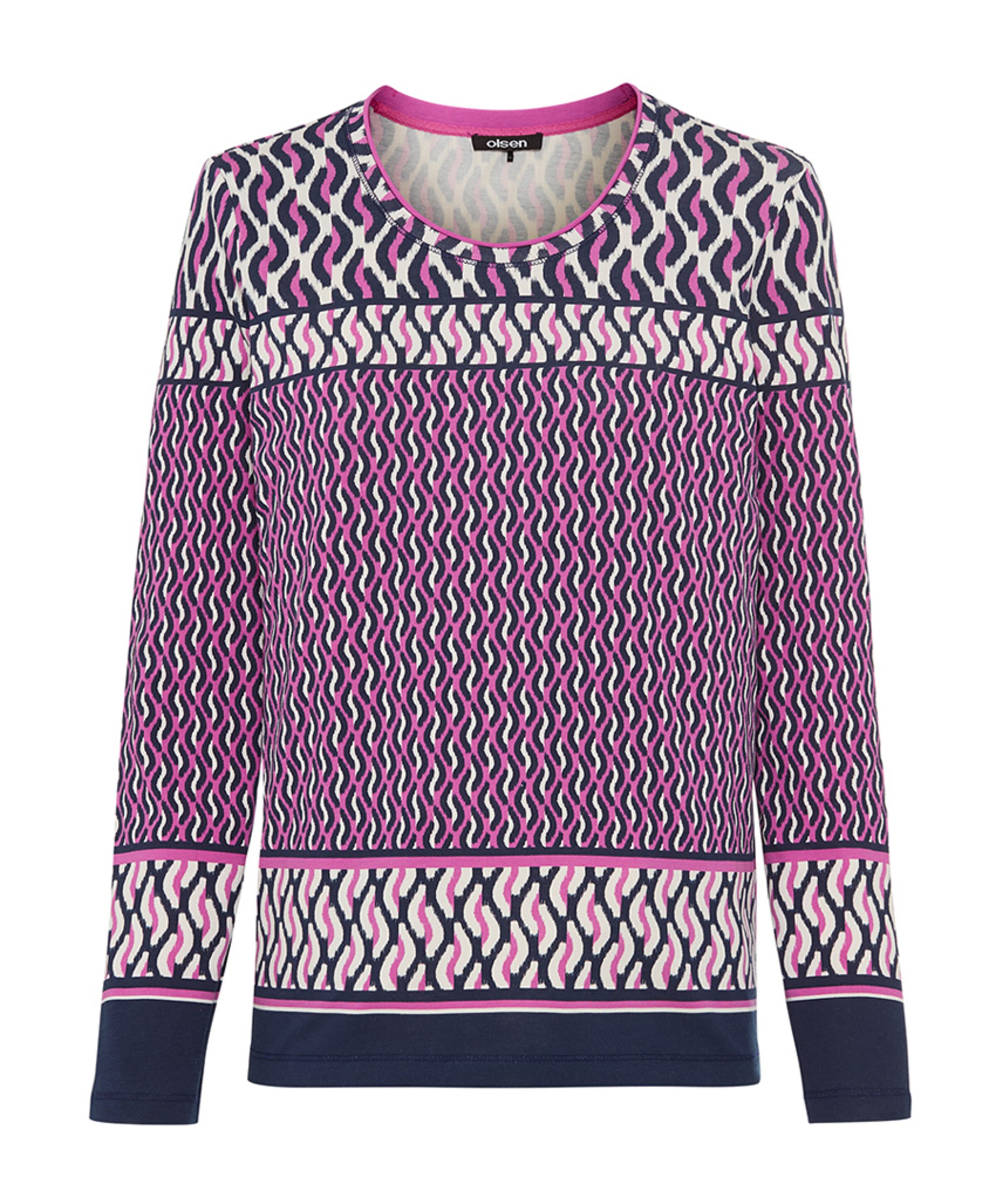 Dames longsleeve roze