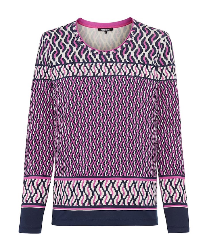 Dames longsleeve roze