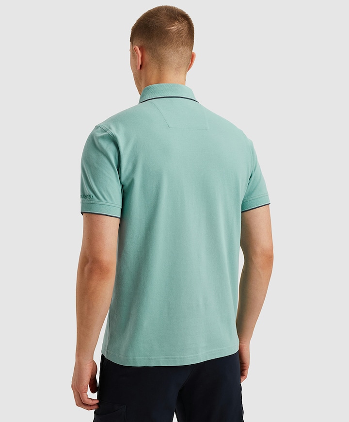 Polo blauw