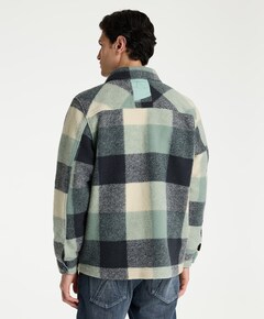 Heren overshirt groen