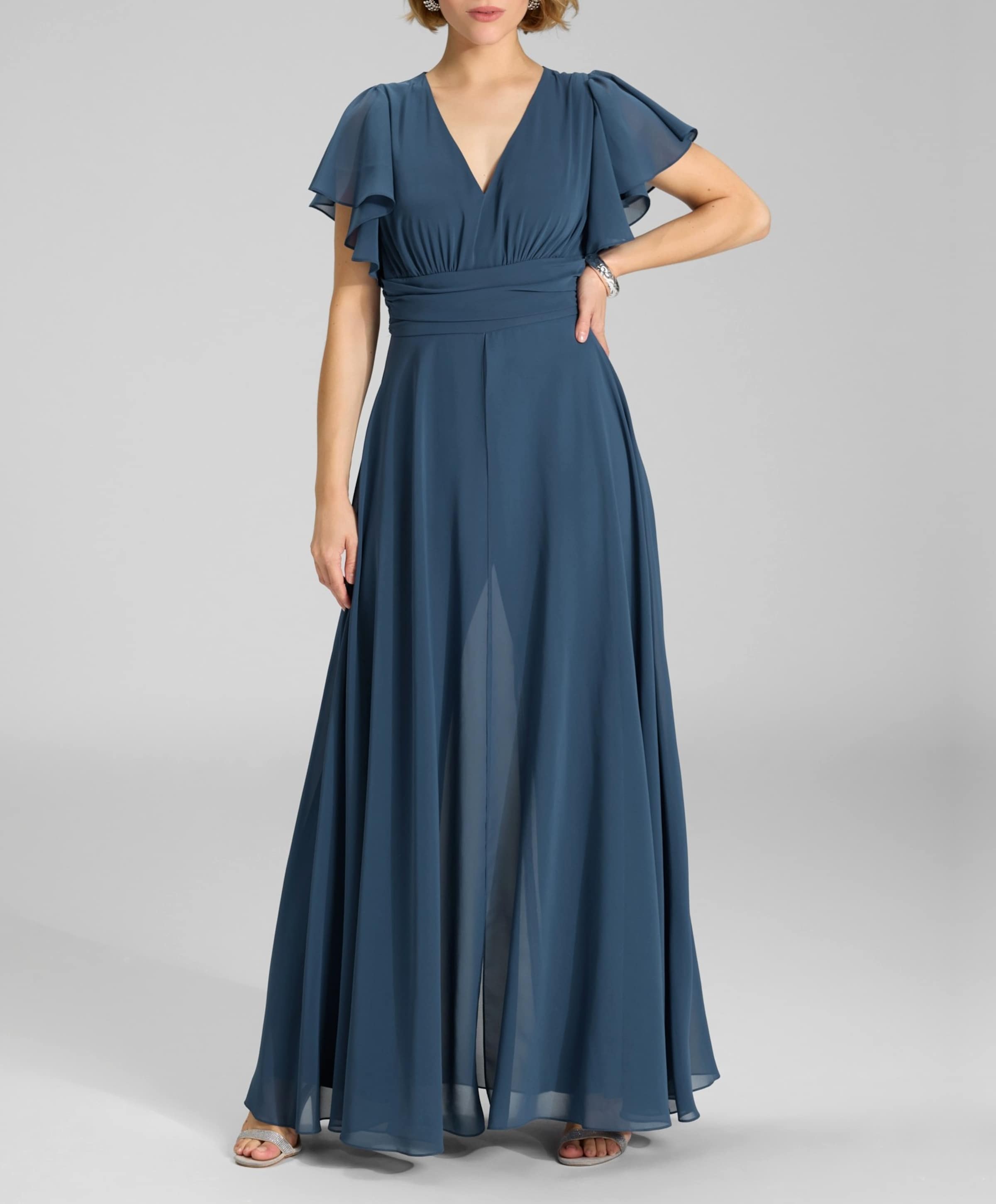 dames jumpsuit blauw