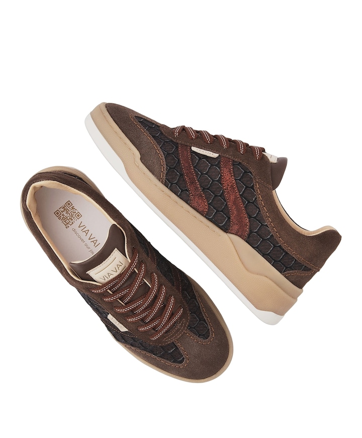 Sam Naomi dames sneakers bruin