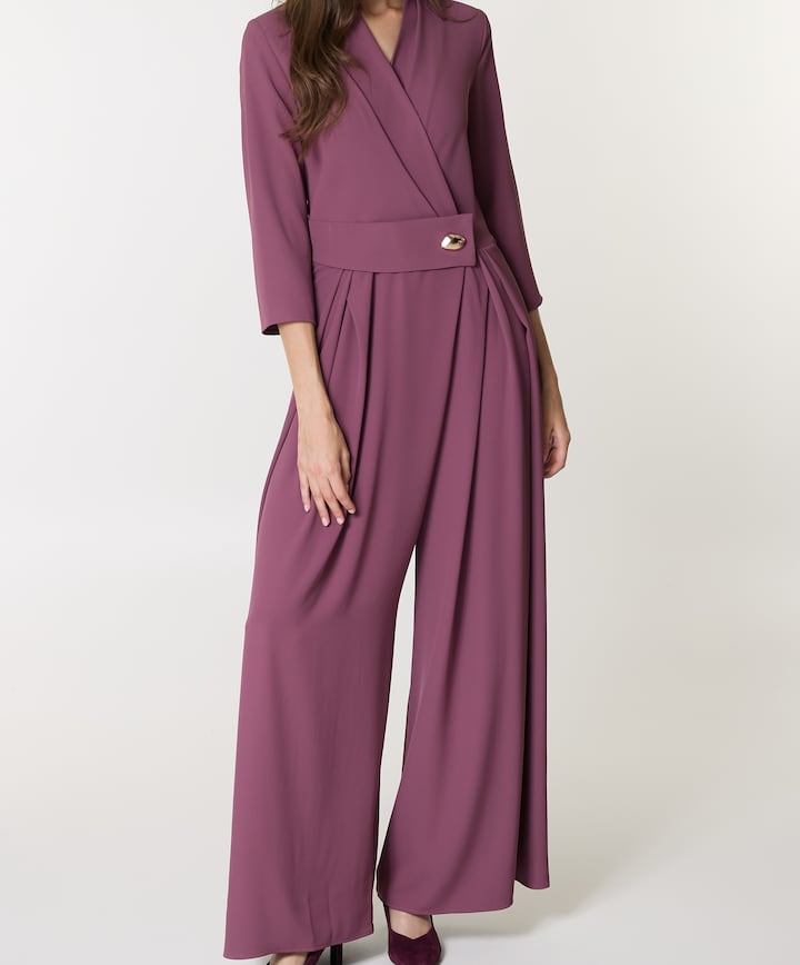 BACI WALLIS.F001-P - Tuta dames jumpsuit roze