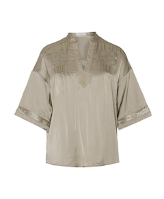 Dames top beige
