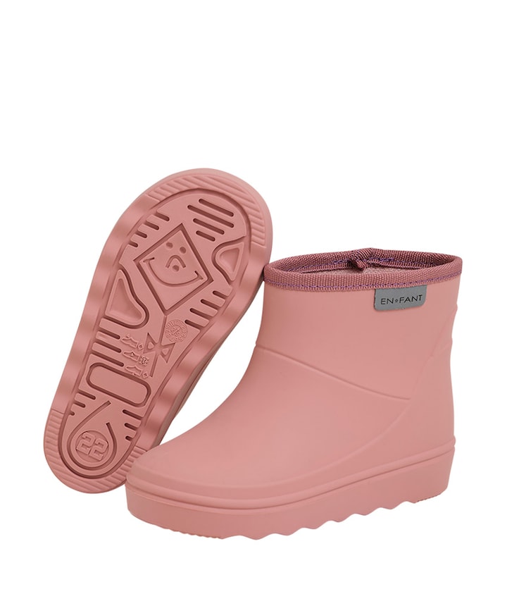 Rain Boots Short Solid uniseks laarzen  roze