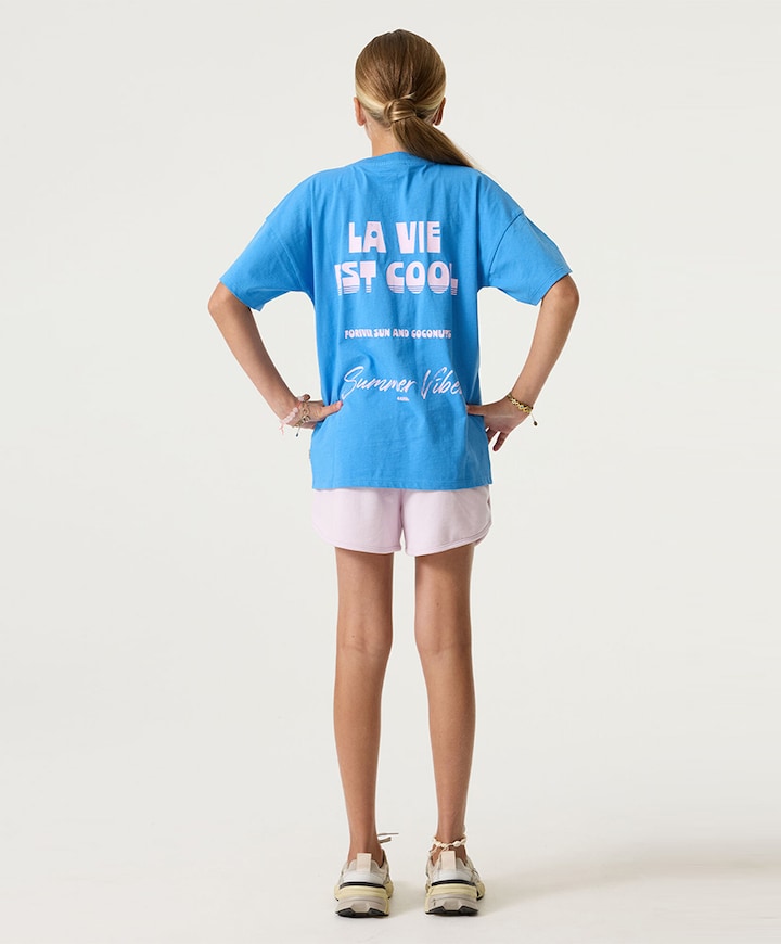 Meisjes T-shirt blauw