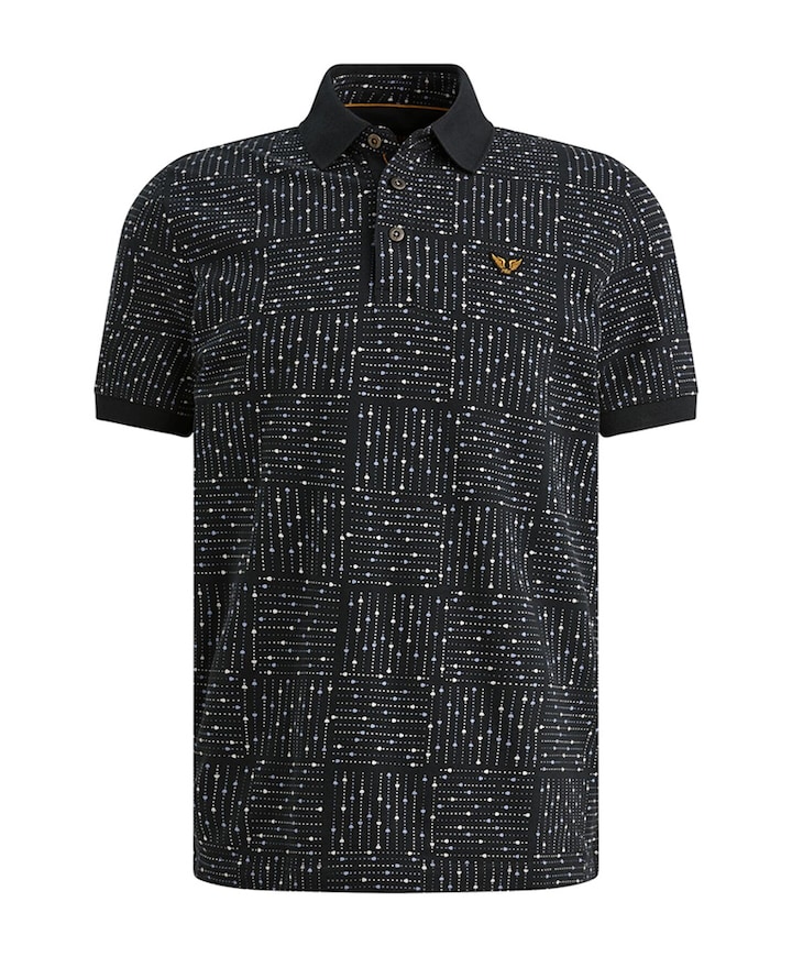 Heren polo grijs