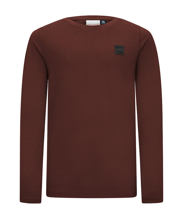 Jongens longsleeve rood