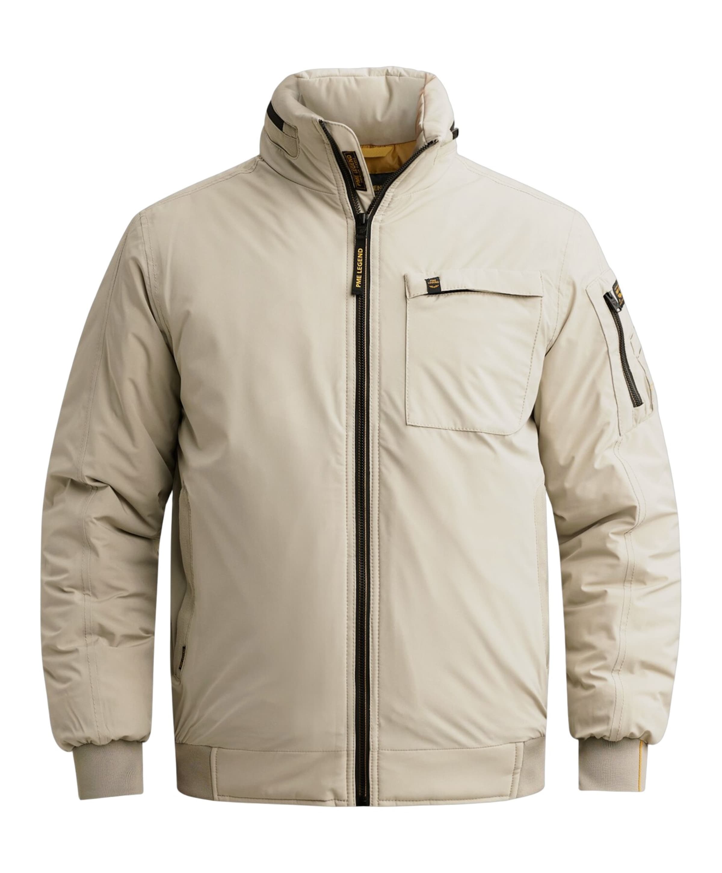 Heren jas beige