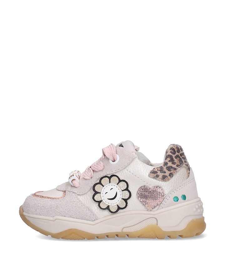 Camille Chunky meisjes sneakers ecru