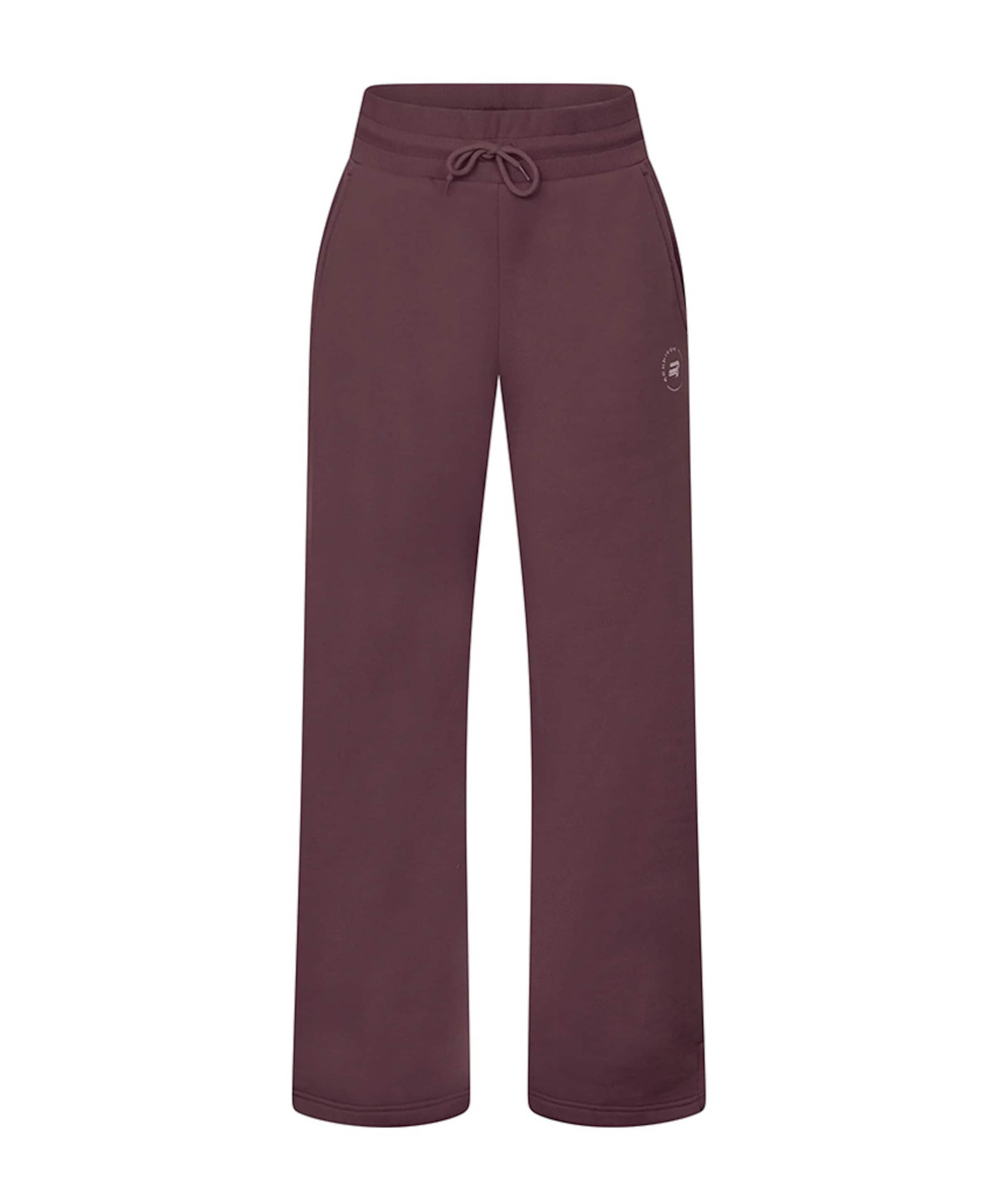 Soft Sweat Wide trainingsbroek paars