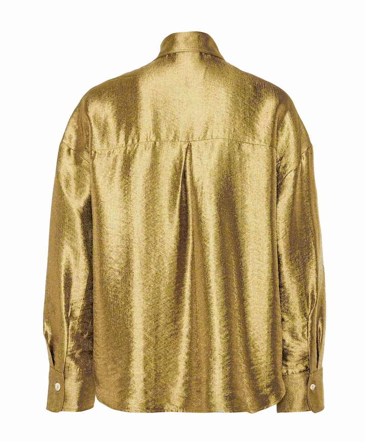 Dames blouse goud