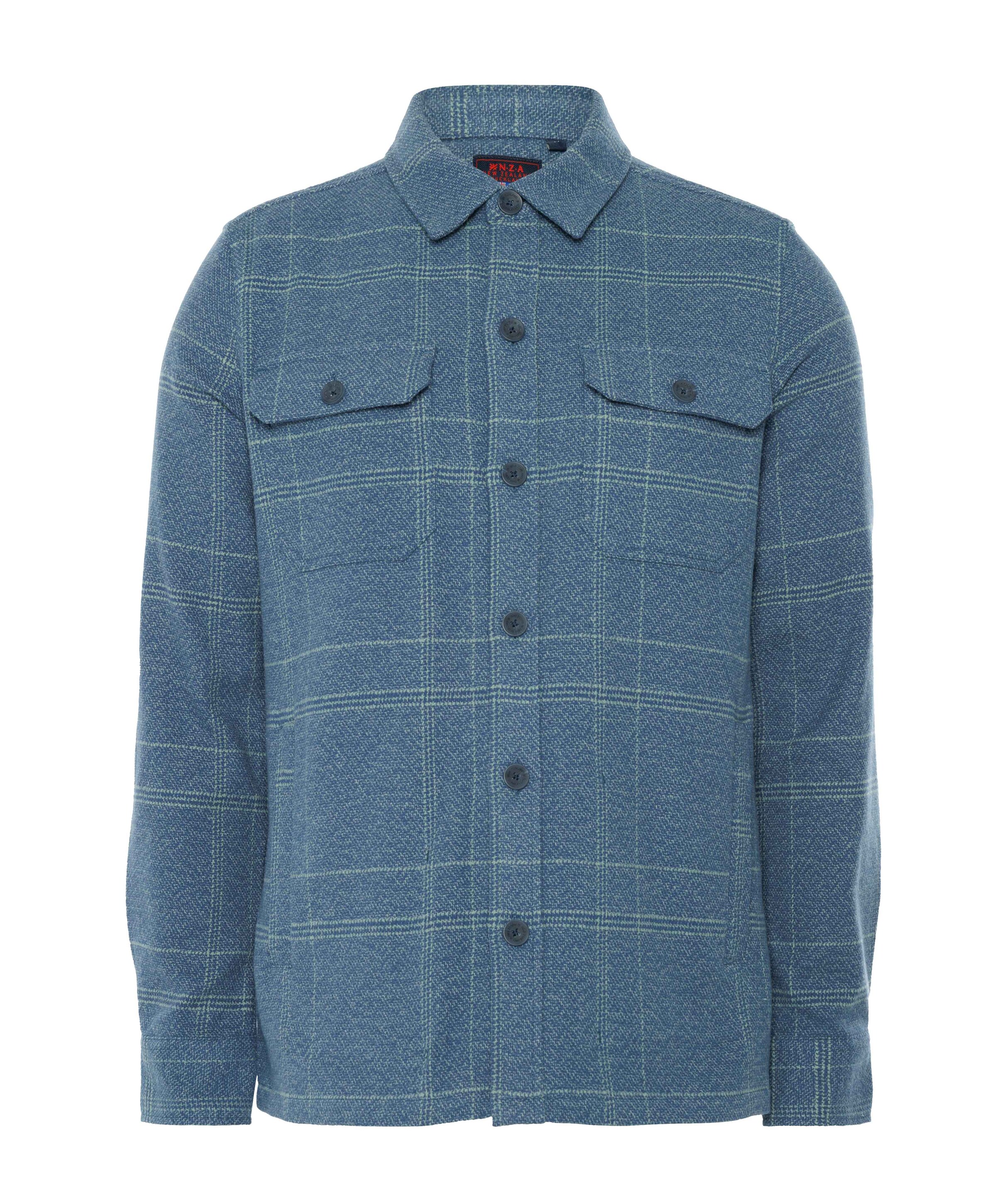 Overshirt blauw