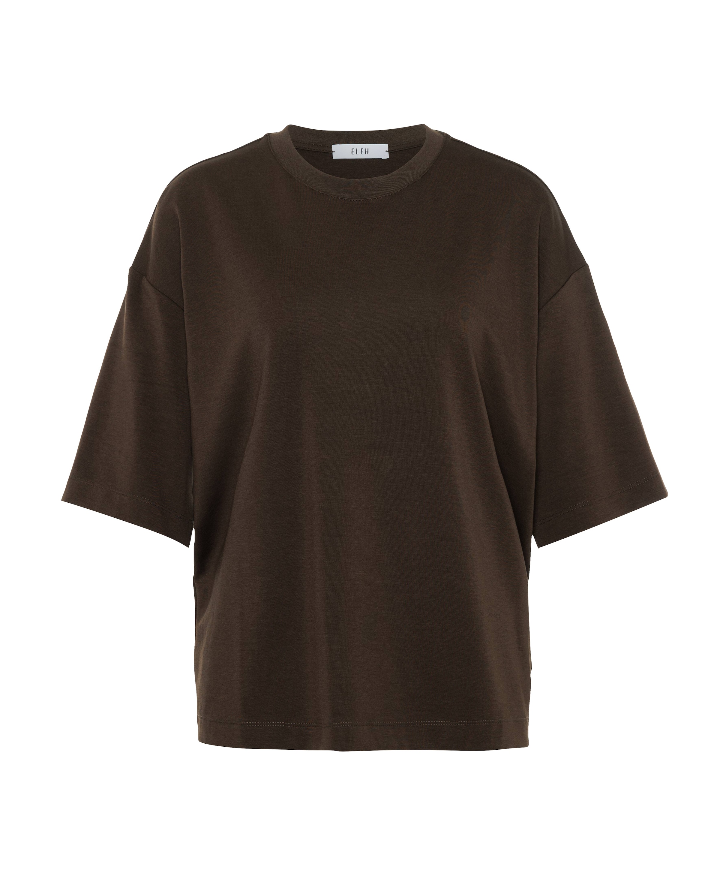Dames T-shirt bruin