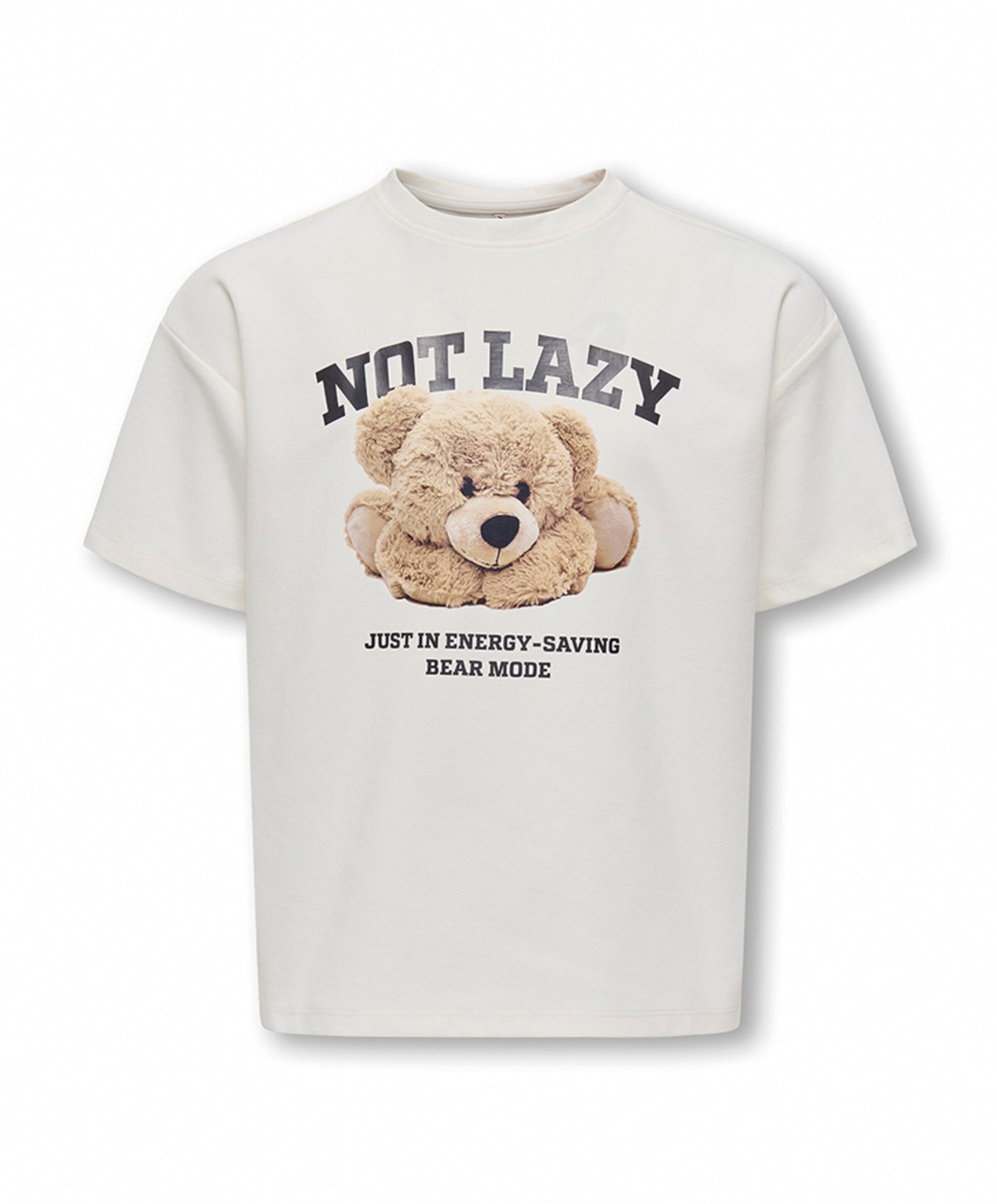 Meisjes t-shirt ecru